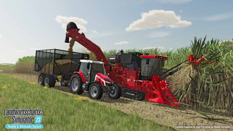 Landwirtschafts-Simulator 23 - Neue Feldfrüchte kostenloses und veröffentlicht Content-Update Maschinen als