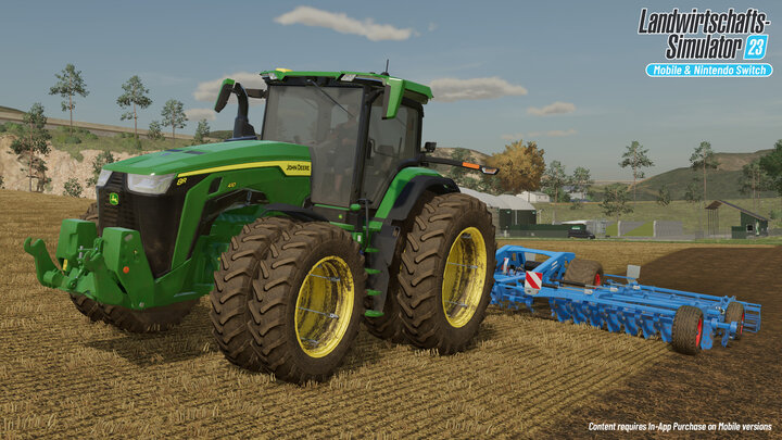 Landwirtschafts-Simulator 23 mit Nintendo Switch über auf 130 Maschinen